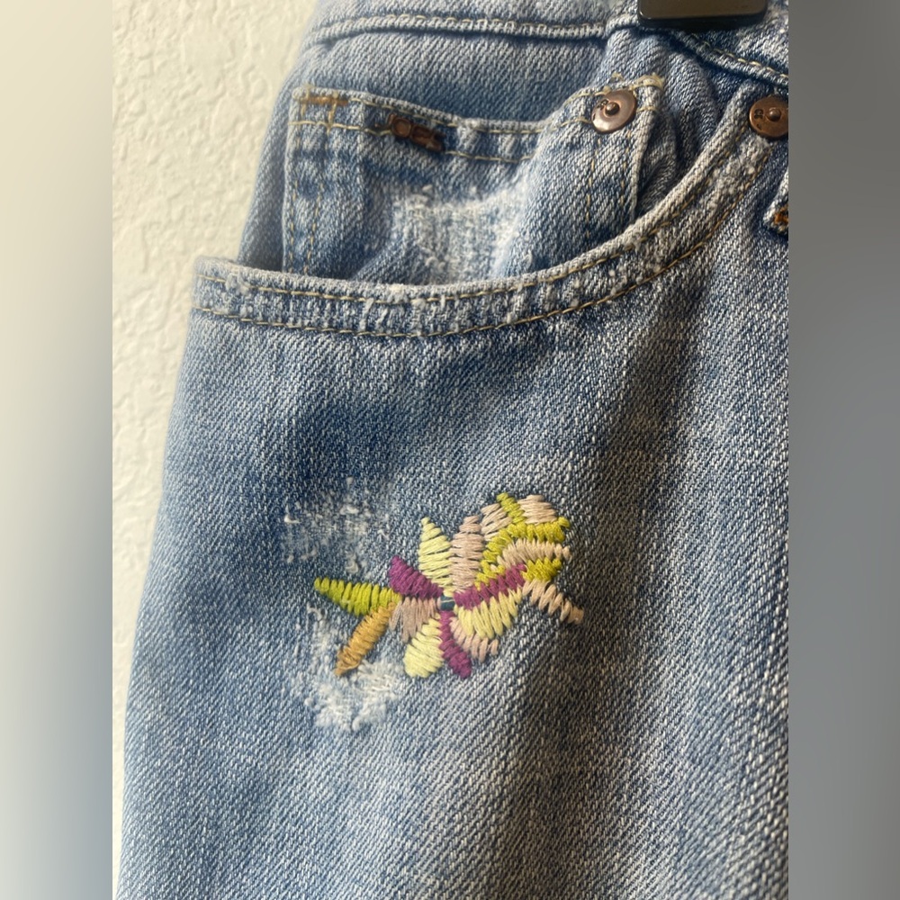 Joe's Vintage 1971 Embroidered flare Jeans - Picture 7 of 13